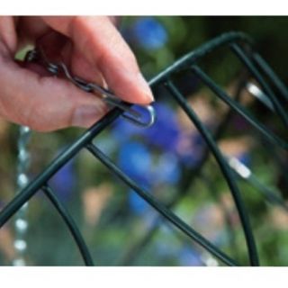 Chaîne pour suspendre les paniers à plantes 45 cm - galvanisé - 