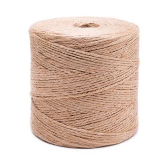 Naturlig jutesnor - 1 kg / 500 m - 