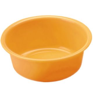 Rund skål - ø16 cm - orange - 