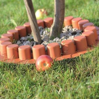Palisade taman - rendah - 4,05 m - Terracotta - 