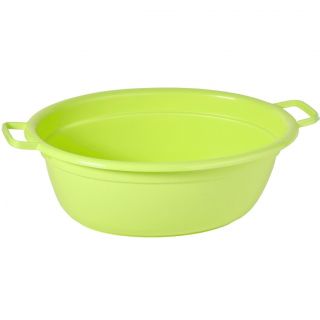 55 cm hosszú zöld ovális mosdókagyló - 
