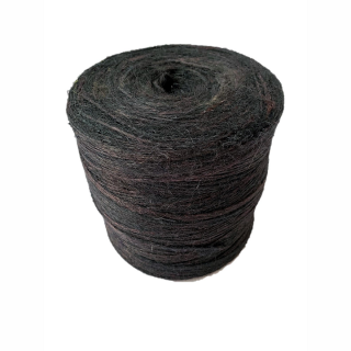 Black jute twine - TEX 730/3 - 1000 g