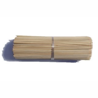 Bastoncini / bastoncini di bambù trattati - marrone - 60 cm - 10 pezzi - 