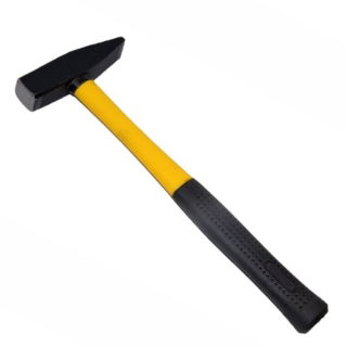 Marteau de serrurier avec manche en fibre de verre - 400 g - 