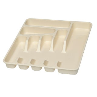 Bestickbricka med 7 fack - Pablo - krämfärgad - 