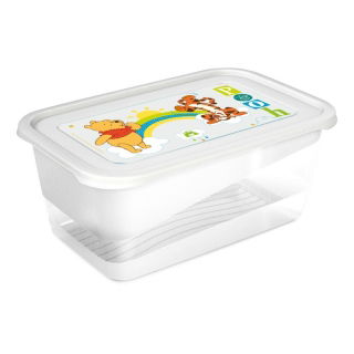 Wadah transparan Iza "Winnie" transparan 4,3 liter - 