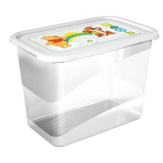 Wadah transparan Iza "Winnie" transparan 7.2 liter - 