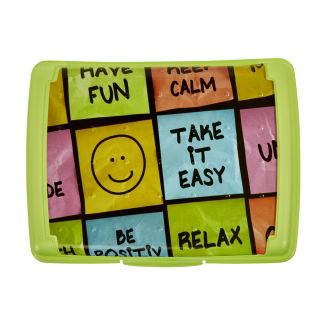 Maisto indas - Carla „Happy“ - 17 x 13 cm - pavasariškai žalia - 