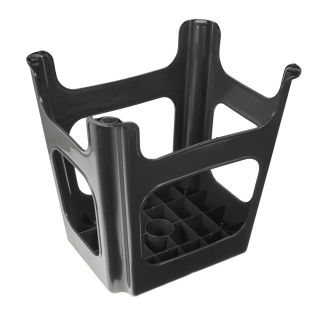 Graphitgrauer Maxi-Kunststoffhocker - 