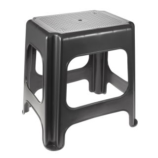 Graphitgrauer Maxi-Kunststoffhocker - 