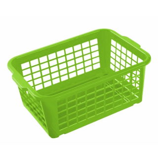 Großer grüner modularer Korb 30 x 20 cm - 