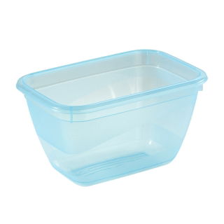 Set di 6 contenitori per alimenti rettangolari - "Paw Patrol" - 0,25 litri - blu ghiaccio - 