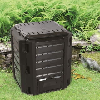 Kompost kutusu - Kompogreen - 380l - siyah - 