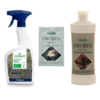 Gravsten, gravsten rengøring og konservering kit - 