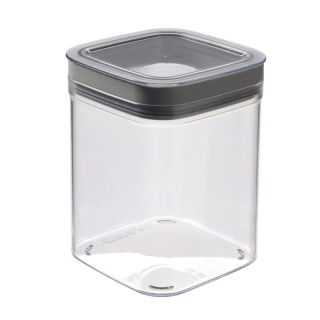 Kuru ürünler için 1,3 litrelik kap - Kuru Küp - gri - 