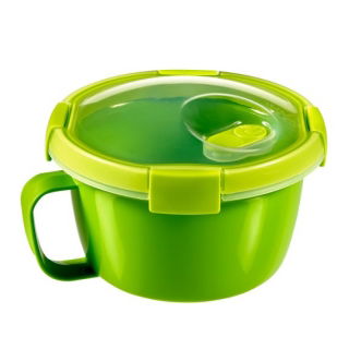 0,9-liters rund madkasse - Smart To Go-nudler - grøn - 