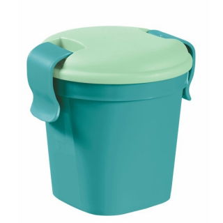 Kleine blauwe Lunch & Go-beker van 0,4 liter - 