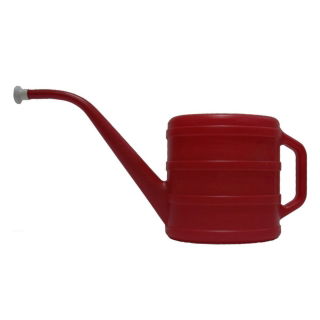 2 Liter einfache rote Blumengießkanne - 