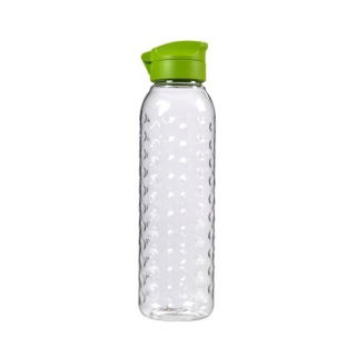 Vattenflaska, kolv "Dots" - 0,75 liter - grön - 