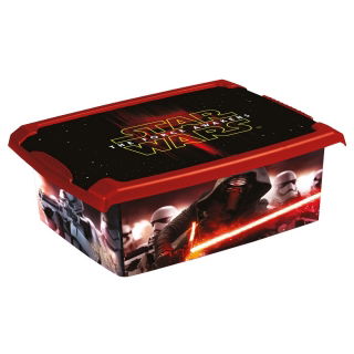 Kotak penyimpanan hitam 10 liter Filip 'Star Wars' - 