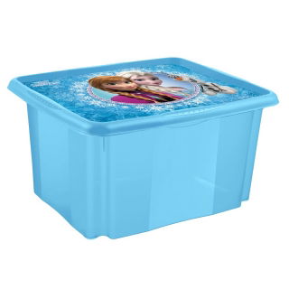 Bewaardoos, container - Anna 'Frozen' - 45 liter - blauw kopen? - 