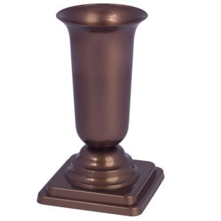 Vaso alto "Dama" - grande - color rame - 