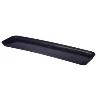 "Venus" balcony box tray - anthracite-grey - 40 cm