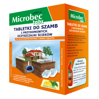 Bros - Microbec Ultra - Pregătirea foselor septice - 1 comprimat - 