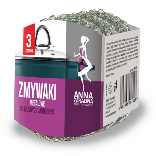 Tunge svampe af metal - 3 stk - 