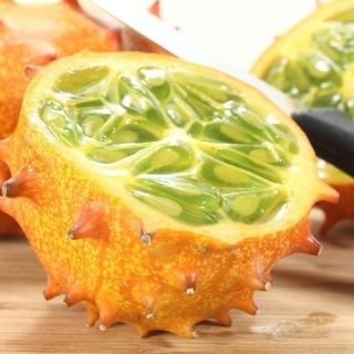 Kiwano, semillas de melón cornudo - Cucumis metuliferus - 18 semillas