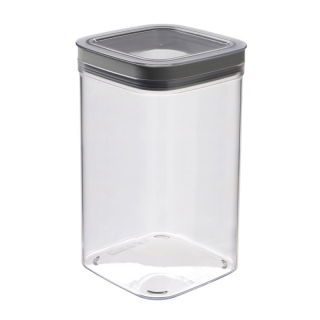 Conteneur pour produits secs, boîte de rangement - Dry Cube - 1,8 litre - gris - 