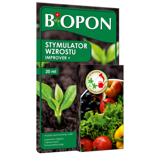 Improver + - növekedésserkentő mindenféle növény számára - BIOPON® - 20 ml - 