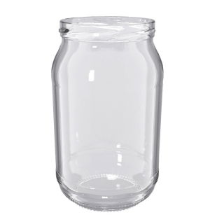Glazen twist-off bokalen, type fi 82 - 900 ml - 8 st - 