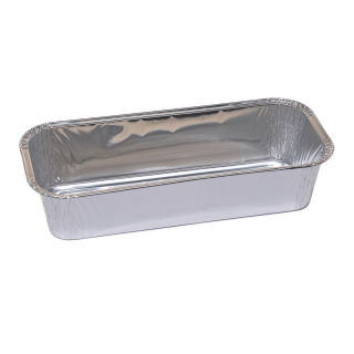Stampo lungo in alluminio per brownies, barrette di cioccolato e torte - 865 ml - 