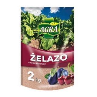 Jernsulfat - anti-mos jern hjælper med at fjerne mos fra græsplæner - Agra - 2 kg - 