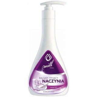 Savon liquide vaisselle, lotion - élimine efficacement les taches et la saleté - Fleur de sureau - Mill Clean - 555 ml - 