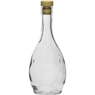 Herbowa (vapensköld) flaska med kork - 250 ml - 6 st - 