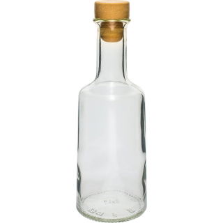 Rosa flaske med kork - hvid - 500 ml - 