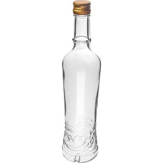 Flaska med avtappad keps - Golden Field - 500 ml - 6 st - 