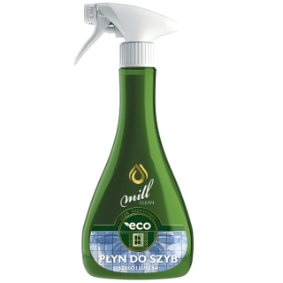 ECO Pane tisztító folyadék - üveg és tükrök - Mill Clean - 555 ml - 