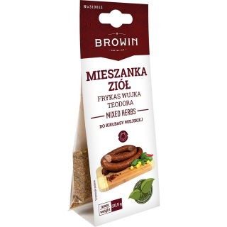 Herb selection for Polish farmer's sausage - Uncle Teodor's delicacy