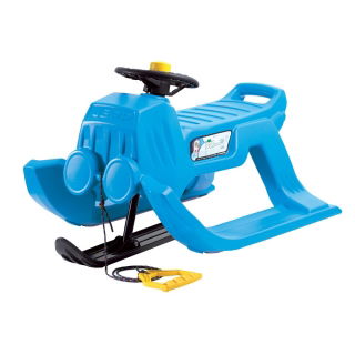Sled, sleigh, ski slider Jeep Control - blue