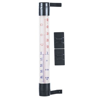 Lauko termometras antracito pilkas - 230 x 26 mm - 