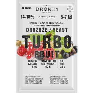 Brennhefe - TurboFruit - 40 g - 