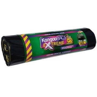 Bolsas de basura con cordón - PACK XL - 60 litros - 90 uds + 10 uds GRATIS - 