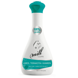 Glanzende lotion voor gres, terracotta en stone - voedt, glanst en beschermt - Mill Clean - 500 ml - 