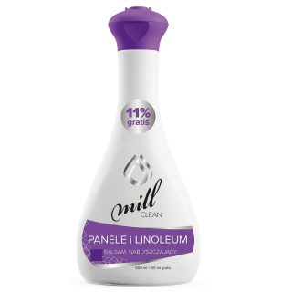 Lozione brillante per linoleum, pannelli e altri materiali plastici - nutre, lucida e protegge - Mill Clean - 500 ml - 