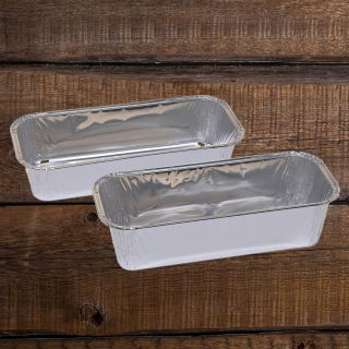 Set di stampi da forno e da forno medi in alluminio - in 2 diverse misure - 10 pz - 