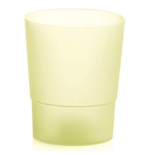 Orkide saksısı - Coubi DSTO - 12,5 cm - Sarı Paspas - 