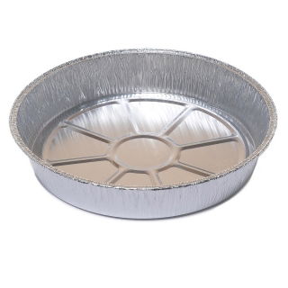 Okrogel aluminijast model za torte za sadne pite, jabolčne pite, torte in biskvit - 1,36 l - 4 kos - 